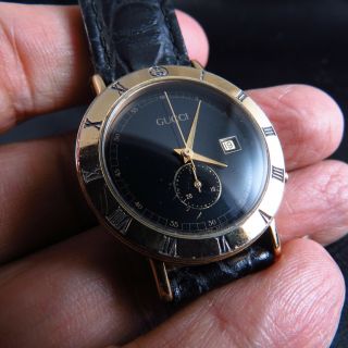 Vintage Swiss Made Gucci Chronograph Quartz Lady Watch