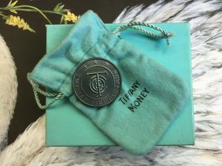 Tiffany & Co " Tiffany Money " Sterling Silver $25 Vintage Token Coin Gift Card
