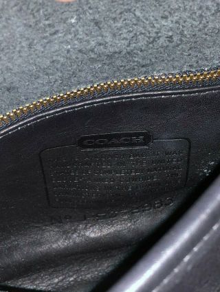 Coach Black Court Glove Tanned Leather Handbag Shoulder Top Handle Purse 6