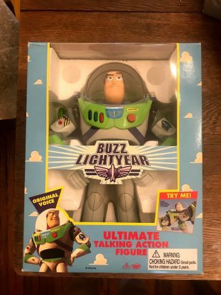 Vintage Disney Toy Story Buzz Lightyear 1995 With Box