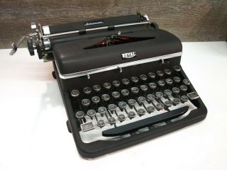 Vintage 1941 Royal Aristocrat Portable Typewriter No Case