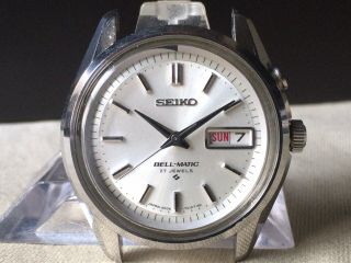 Vintage Seiko Automatic Watch/ Bell - Matic 4006 - 7010 Ss 27j 1967