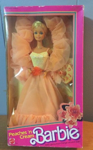 Barbie Peaches ' n Cream Doll 7926 Vintage 1984 2