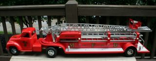 Vintage 1954 Tonka Fire Engine Truck 1st Year Beauty Complete 3