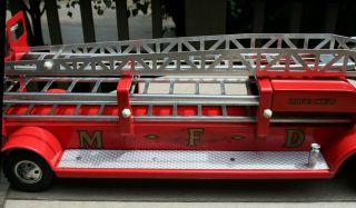 Vintage 1954 Tonka Fire Engine Truck 1st Year Beauty Complete 5