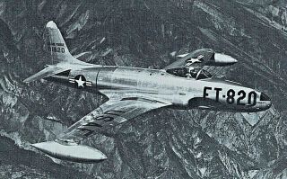 Rare Lockheed P - 80C - 1st U.  S.  Combat Jet - Trim Tab Artifact Nv.  Crash on 2 - 15 - 52 3