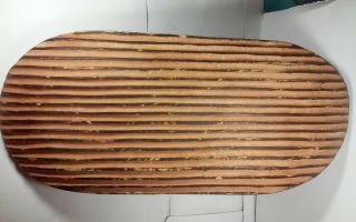 Interesting Vintage,  Old Carved Wood African Tribal War Shield,  Zulu?,  Oceanic?