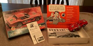 Rare Monogram Ferrari 250 Gto Lm 1964 Vintage 1/32 Scale Model Racing Slot Car