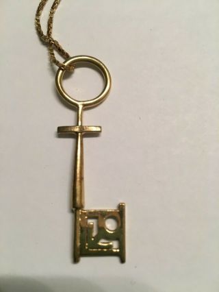 RARE - Aria Giovanni ' s Penthouse Pet Key Necklace w/signed photos 4