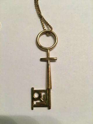RARE - Aria Giovanni ' s Penthouse Pet Key Necklace w/signed photos 5
