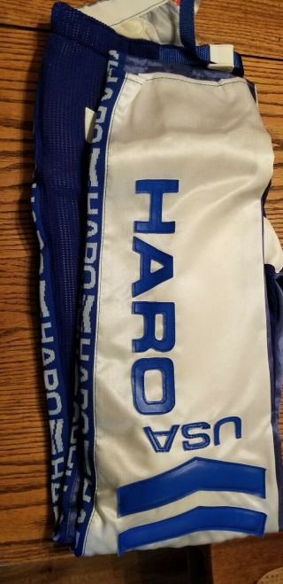 Vintage Usa Haro Racing Pants Size 34 Bmx Mesh Freestyle Racing Old School