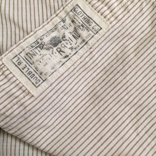 RRL Double RL Ralph Lauren Western Shirt Striped Mens L VTG Pearl Snaps 7