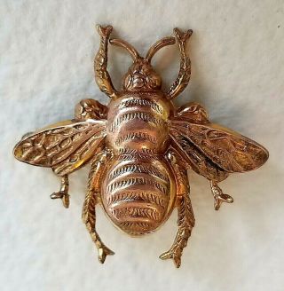 Vintage Joseff Of Hollywood Bumble Bee Pin