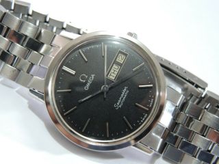 Rare Vintage Omega Seamaster Automatic Cal.  1020 Day/date Steel Men 