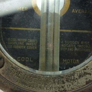 Vintage Boyce Moto - Meter Car Radiator Cap Center Antique Rat Rod 4