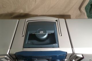 Boombox AIWA CA - DW537 CD FM - AM Dual Cassette Vintage With Power Cord 7