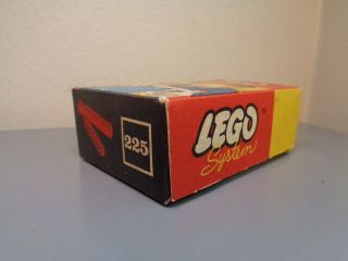 LEGO SYSTEM DENMARK VINTAGE 1950 ' S BRICKS SET No 225 VERY RARE NMINT 3