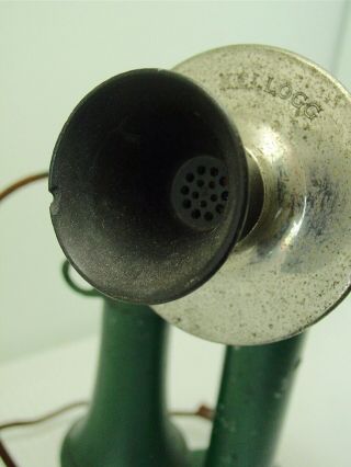Vintage Antique Kellogg S&S of Chicago Candlestick Telephone - Pat ' d Nov.  26,  1901 3