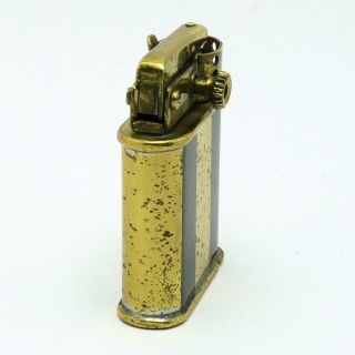 RARE Vintage British Gigolo Attias Push Button Semi - Automatic Lighter for Repair 2