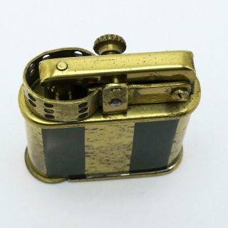 RARE Vintage British Gigolo Attias Push Button Semi - Automatic Lighter for Repair 5