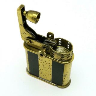 RARE Vintage British Gigolo Attias Push Button Semi - Automatic Lighter for Repair 7
