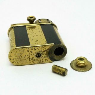 RARE Vintage British Gigolo Attias Push Button Semi - Automatic Lighter for Repair 9