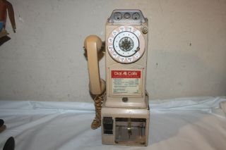 Vintage Bell System Western Electric Rare 3 Slot Pay Phone 233g Coin Telephone