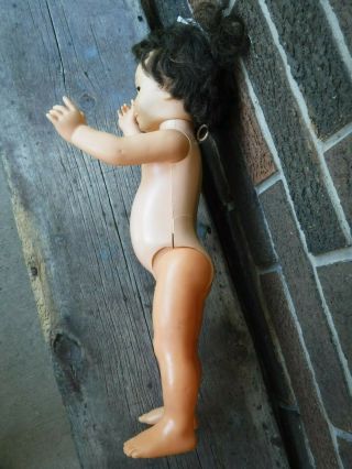 VINTAGE BROWN EYE BRUNETTE CANADIAN CHATTY CATHY 2 DOLL 12