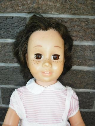 VINTAGE BROWN EYE BRUNETTE CANADIAN CHATTY CATHY 2 DOLL 2