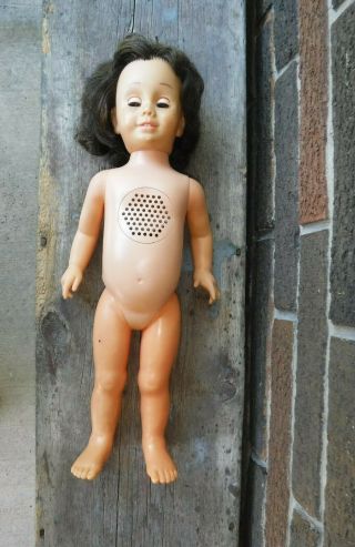 VINTAGE BROWN EYE BRUNETTE CANADIAN CHATTY CATHY 2 DOLL 8