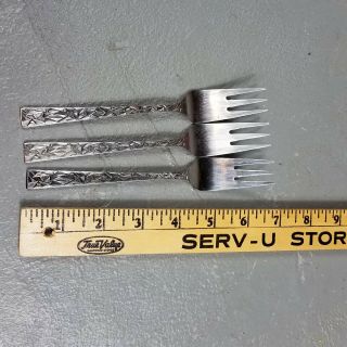 VTG 20 pc Towle Supreme Cutlery SCC Aquarius Flatware Brutalist Japan 5