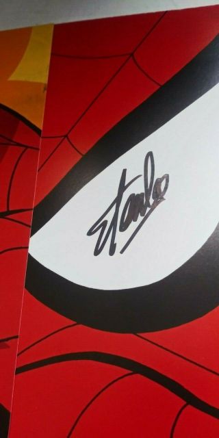 2 MARVEL VINTAGE WARNER BROTHERS SPIDER - MAN SIGNED EXCELSIOR STAN LEE 1996 4