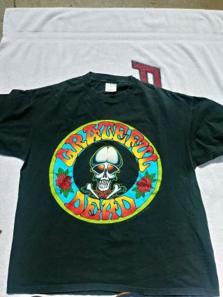 Vintage 90’s Grateful Dead 1991 Rick Griffin Aoxomoxoa Skull T Shirt Xl Rock