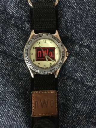 Nwo Vintage Watch 90’s 1999 Wcw Wwf Wwe Wrestling Merchandise Rare Collectible