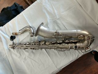 The Buescher True - Tone Silver Alto Vintage Saxophone Serial 165859