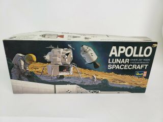 Vintage 1969 Revell 1/48 Scale Apollo 11 Lunar Moon Spacecraft Model Kit