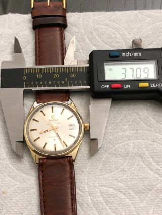 VINTAGE 1968 OMEGA CONSTELLATION cal.  564 SS - GOLD UNI - SHELL CASE,  REF.  168.  015 7