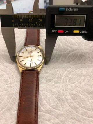 VINTAGE 1968 OMEGA CONSTELLATION cal.  564 SS - GOLD UNI - SHELL CASE,  REF.  168.  015 8