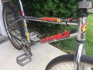 90’s Dyno Nitro 24 Bmx Cruiser Vintage Mid Old School Bike Bicycle Gt