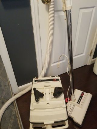 Sears Best Kenmore Vintage Canister Vaccum With Double Brush Powermate.