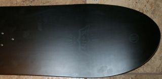 VINTAGE CRAIG KELLY AIR BURTON SNOWBOARD MATTE BLACK BARBED WIRE DESIGN 5