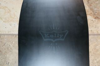 VINTAGE CRAIG KELLY AIR BURTON SNOWBOARD MATTE BLACK BARBED WIRE DESIGN 6