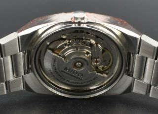 VINTAGE MIDO MULTI STAR SWISS MADE AUTOMATIC 25 JEWELS MENS DAY DATE WRIST WATCH 8
