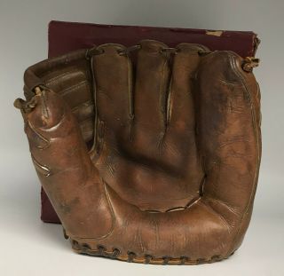 Vintage Mickey Mantle Rawlings MM Baseball Glove w/ Box NY Yankees HOF 2