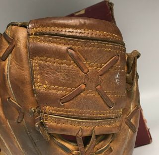 Vintage Mickey Mantle Rawlings MM Baseball Glove w/ Box NY Yankees HOF 8
