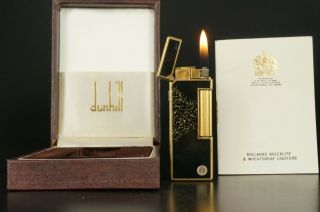 Dunhill Rollagas Lighter - Orings Vintage W/box 654