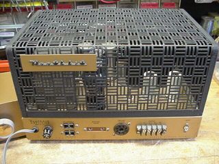 Vintage Heathkit W5m Tube Mono Amplifier Ex.  With Heathkit Wa - P2 Preamp
