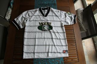Vintage Mls All Star 1996 West Jersey Nike Size M -