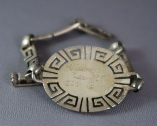 Allison Snowhawk Lee Vintage Sterling Silver/Coral Navajo Jewelry Set w/Necklace 5
