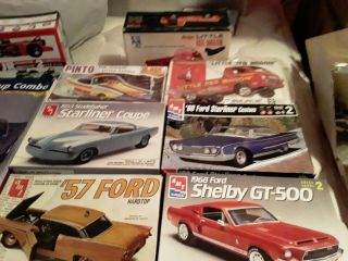 15 Amt Revell Classic Vintage Model Kits Toys Kids Chevy Ford Others